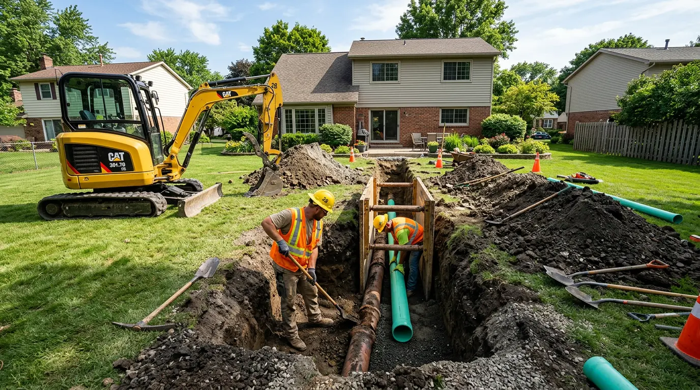 Sewer Line Cleaning in Groveland, MI